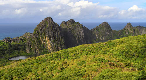 Mosaique de paysages en Nouvelle-Calédonie
